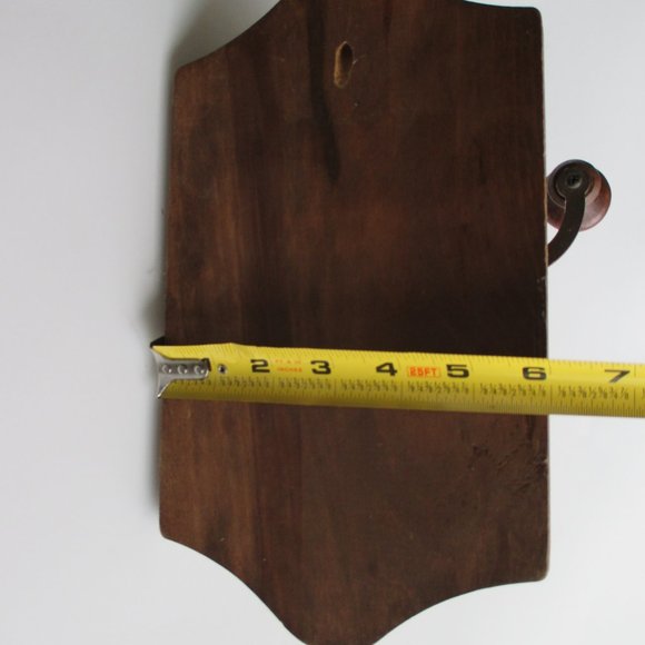 Farmhouse Crank Coffee Grinder Decor Rustic Wood - Picture 6 of 8